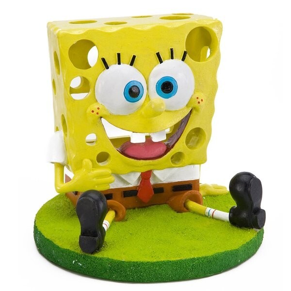 Penn Plax SpongeBob Swim Through Aquarium Ornament