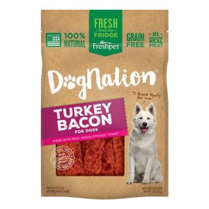 Freshpet Dognation Turkey Bacon Treats, 3 Ounces - Not Available for Delivery
