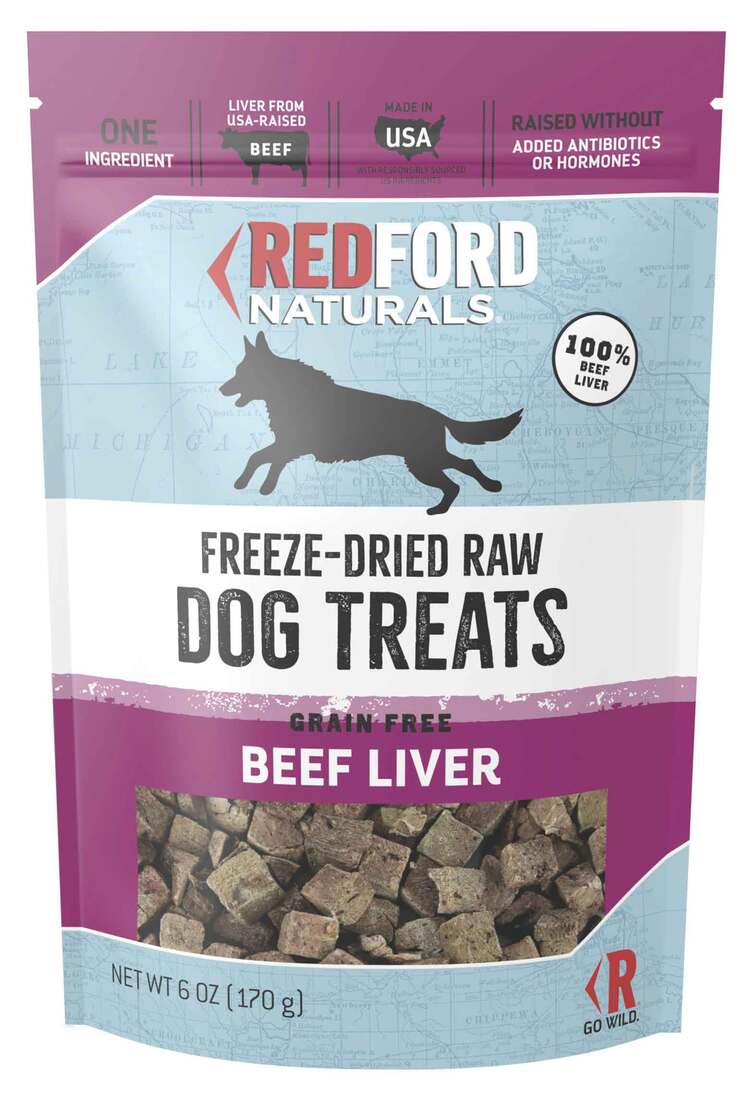 Redford Naturals Freeze-Dried Raw Grain Free Dog Treats, Beef Liver - Image 3