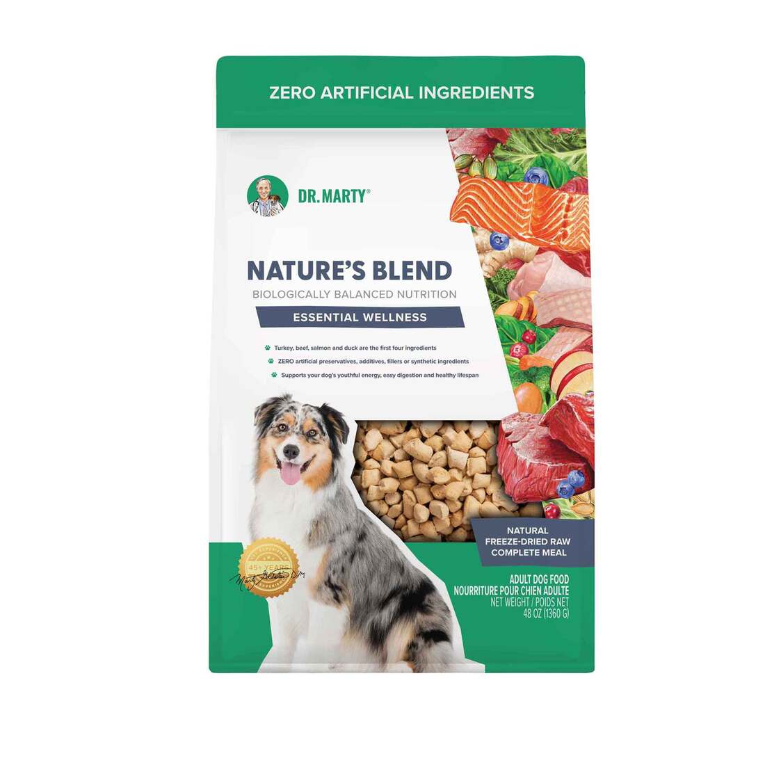 Dr. Marty Nature's Blend Premium Freeze-Dried Dog Food