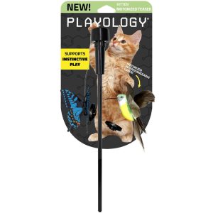 Playology Motorized Hummingbird/Buttefly Teaser Cat Toy