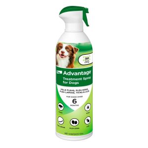 Advantage Dog Flea Treatment Spray | Kills Fleas & Ticks | Dog Flea Spray | 15 Ounces