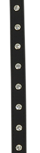 Play On Jewel Dog Collar, Black