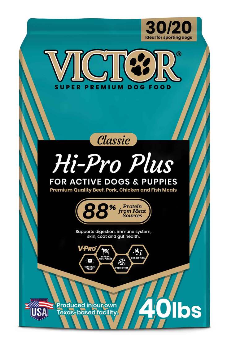 VICTOR Classic Hi-Pro Plus, Dry Dog Food, 40 Pounds