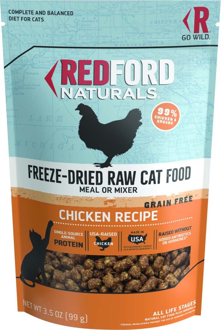 Redford Naturals Freeze-Dried Grain Free Chicken Recipe Cat Food