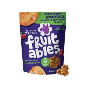 Fruitables Pumpkin & Cranberry Flavor Crunchy Dog Treats. 7 Ounces