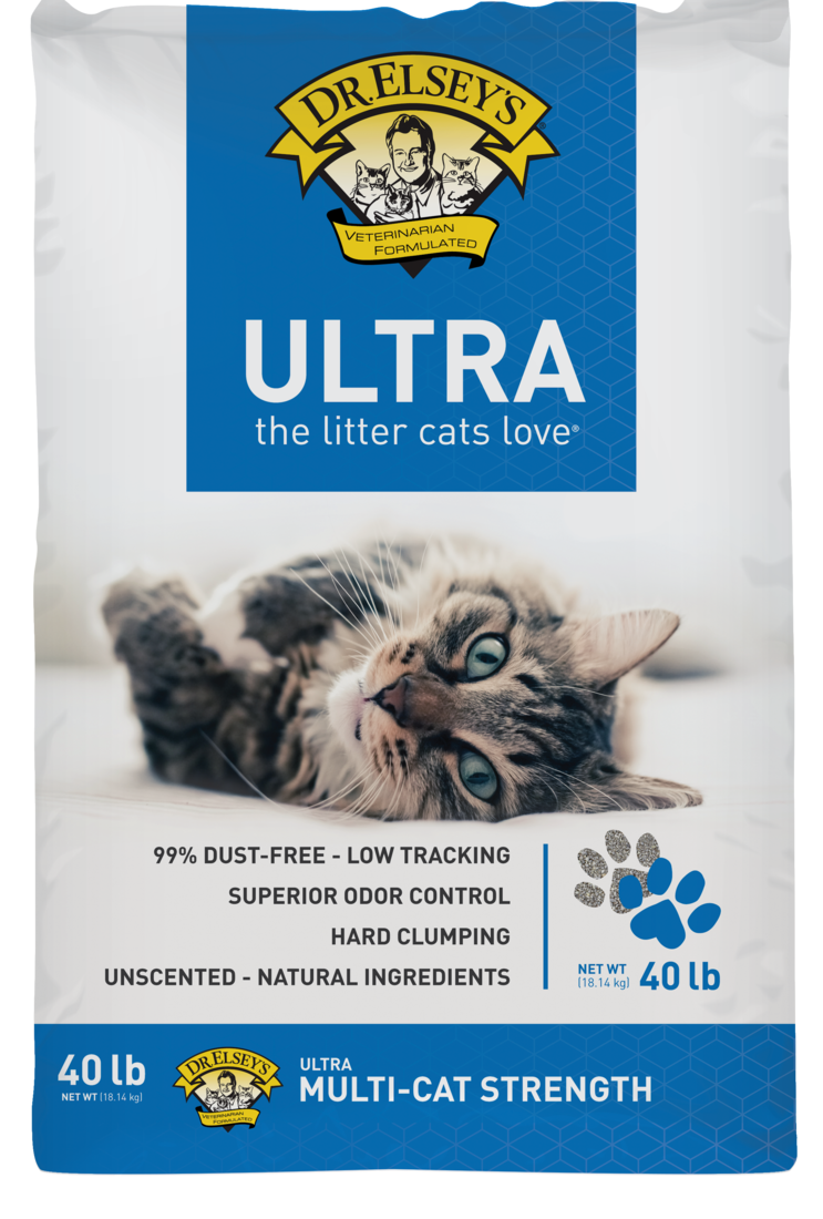 Dr Elsey's Ultra Premium Natural Clay Litter, 40 Pound Bag