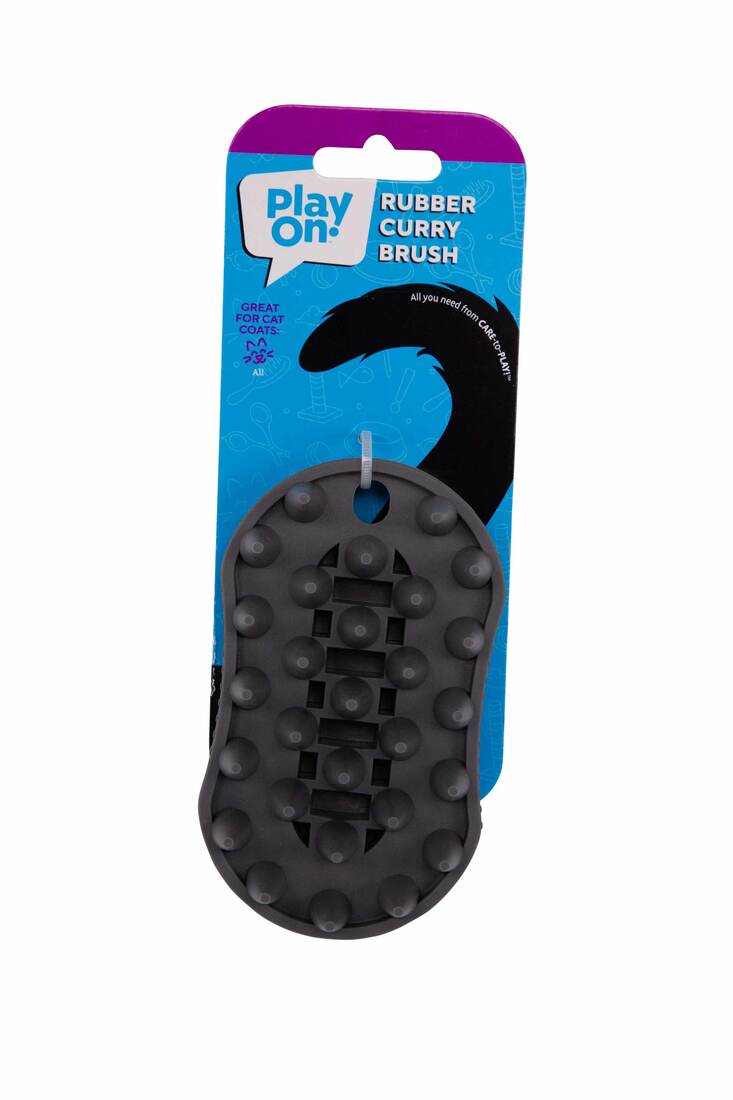 Play On Rubber Curry Brush