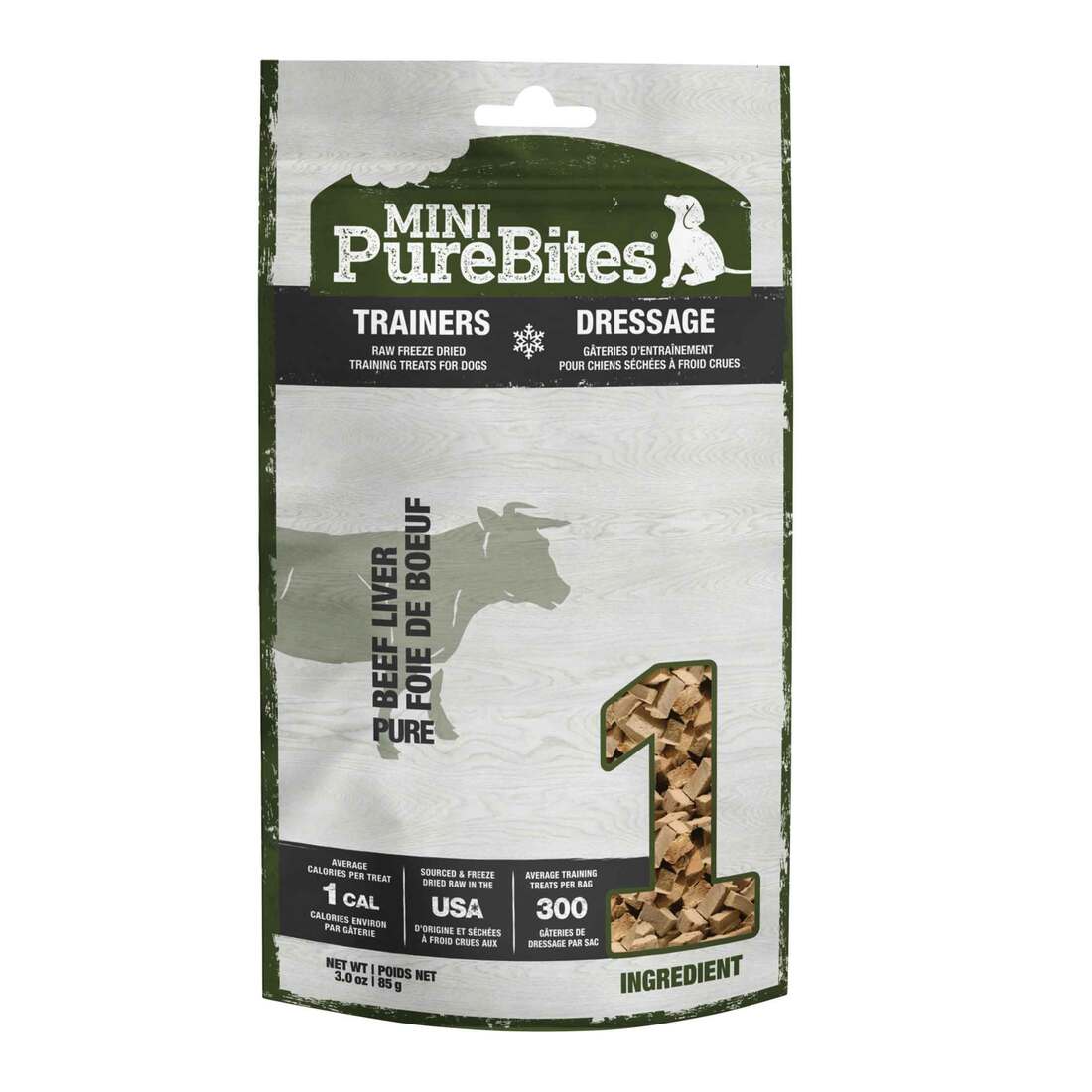 PureBites Mini-PureBites, Beef Liver, 3 Ounces