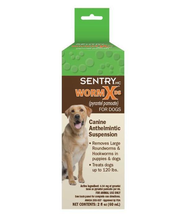 Sentry®HC WormX® DS Liquid Wormer Dog, 2 Ounces