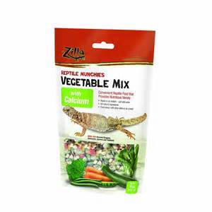 Zilla Food Reptile Munchie Veggie W/Calcium 4 Ounces