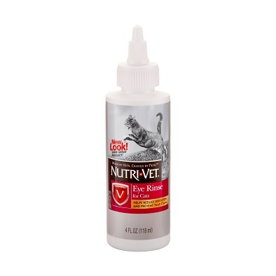 Nutri-Vet Eye Rinse For Cats, 4 Ounces