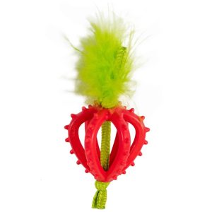 Catstages Dental Strawberry Teether Cat Toy