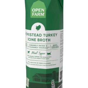 Open Farm Homestead Turkey Bone Broth for Dogs & Cats, 32 Ounces
