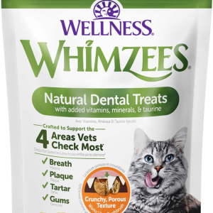 Wellness WHIMZEES Natural Cat Dental Treats, Chicken Flavor