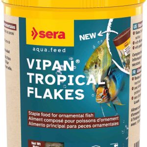 sera Vipan Tropical Flakes Fish Food, 0.7 Ounces