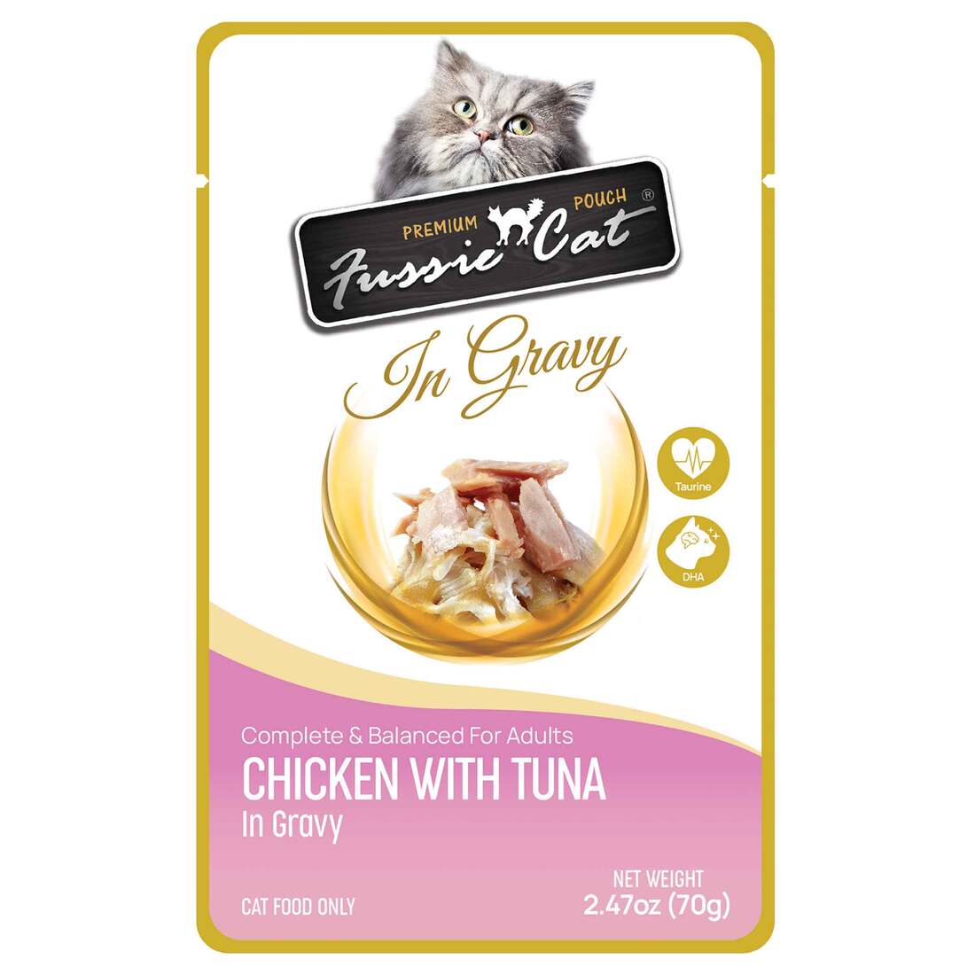 Fussie Cat Premium Wet Cat Food Pouch - Image 3
