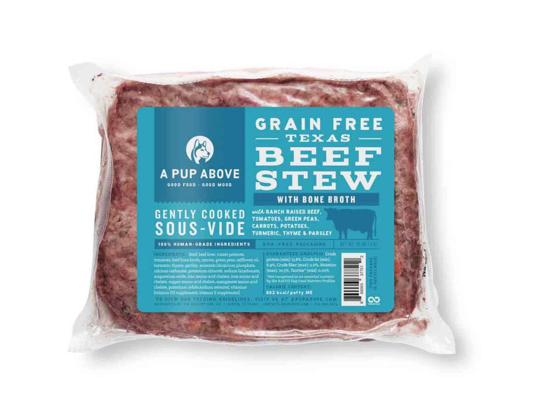 A Pup Above Texas Beef Stew Recipe Dog Food - Image 2