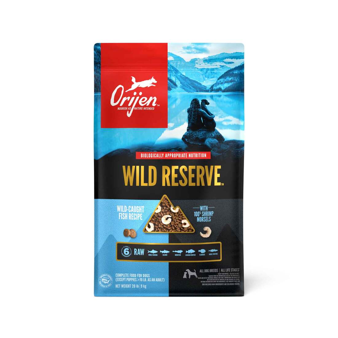 Orijen Dog Food Wild Reserve Dry Dog Food, Wild-caught Fish