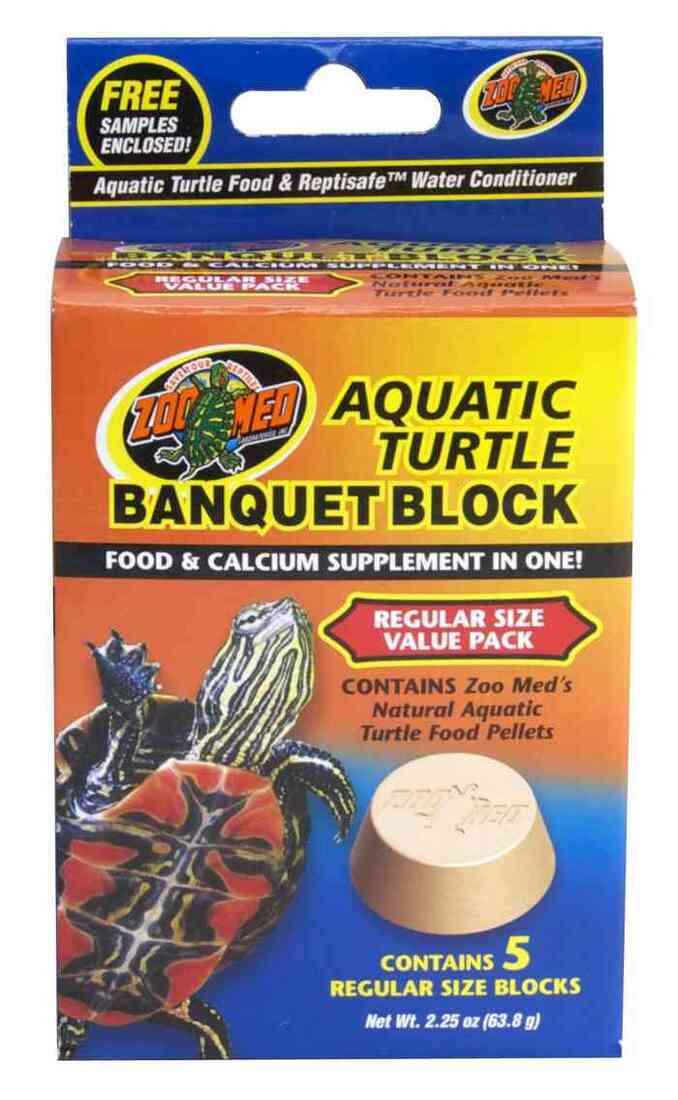 Zoo Med Aquatoc Turtle Banquet Block, 5 Count