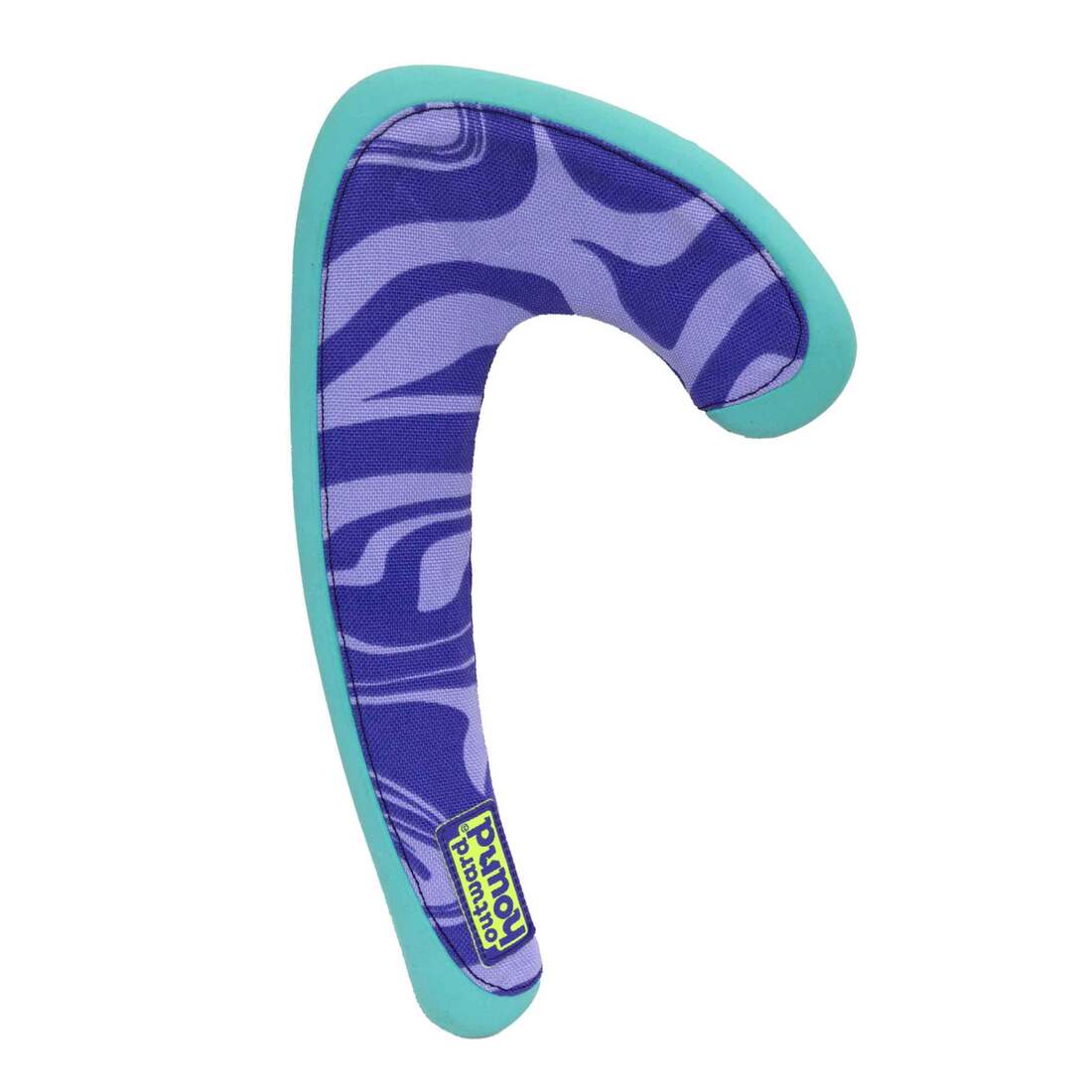Outward Hound Flyfetch Boomerang Dog Toy, Purple, Medium