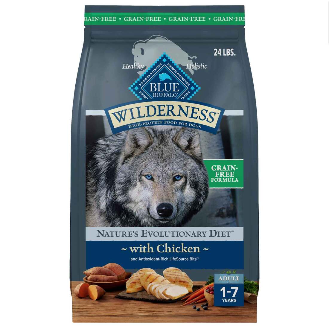 Blue Wilderness Dog Food Adult Chicken