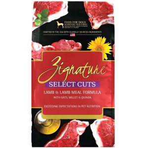 Zignature Select Cuts Lamb & Lamb Meal Dog Food, 25 Pounds