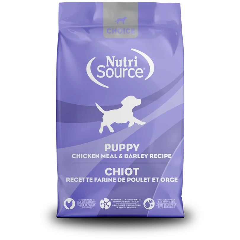 Nutrisource Choice Puppy Chicken and Barley Dry Dog Food, 40 Pounds
