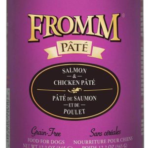 Fromm Pâté Grain-Free Salmon & Chicken Pâté Wet Dog Food, 12.2 Ounces