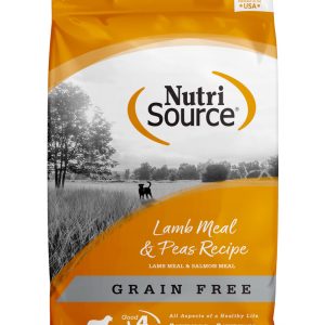 NutriSource Grain Free Dry Dog Food, Lamb, 26 Pounds