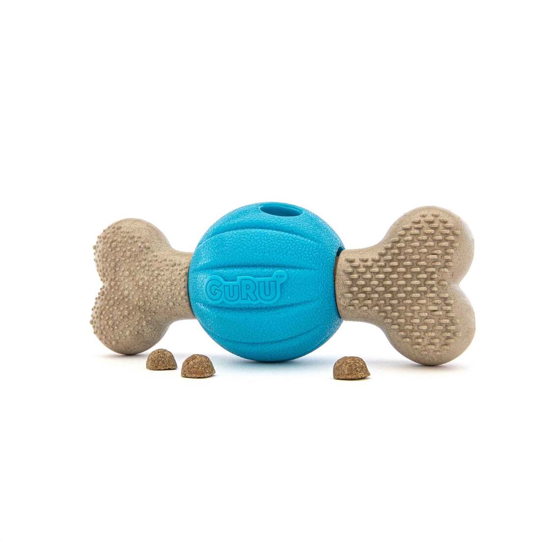 Guru Spin/Chew Bone Bacon Dog Toy, Medium