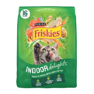 Purina Friskies Indoor Dry Cat Food, Indoor Delights