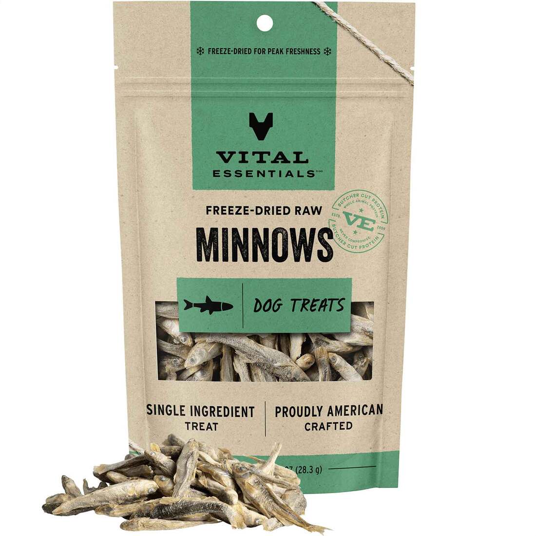 Vital Essentials Minnows Freeze-Dried Dog Treats