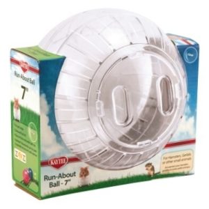 Kaytee Run-About Hamster/Gerbil Ball, Clear