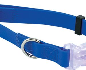 Play On Dog Collar, Blue, Waterproof, LED, Small