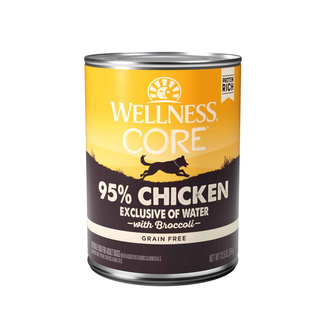 Wellness CORE 95% Natural Wet Grain Free Canned Dog Food - Image 3