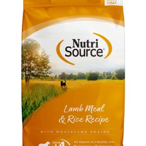 NutriSource Dry Dog Food, Lamb and Rice, 26 Pounds