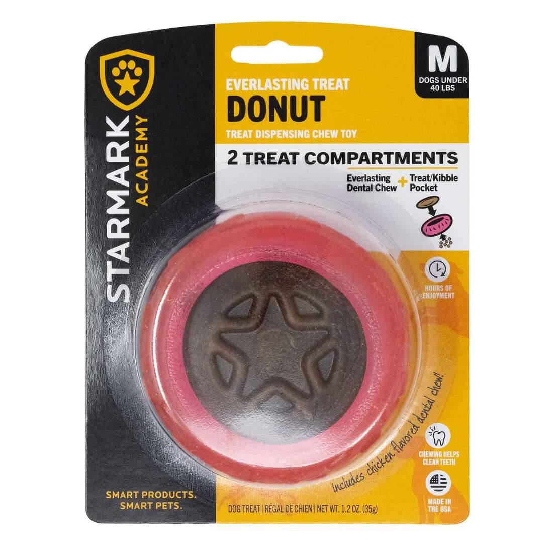 Starmark Everlasting Donut Dog Toy - Image 2