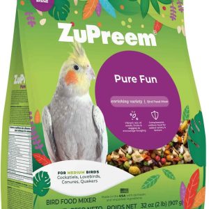 ZuPreem Pure Fun Medium Bird Food, 2 Pounds